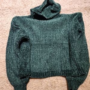 SOFT green sweater